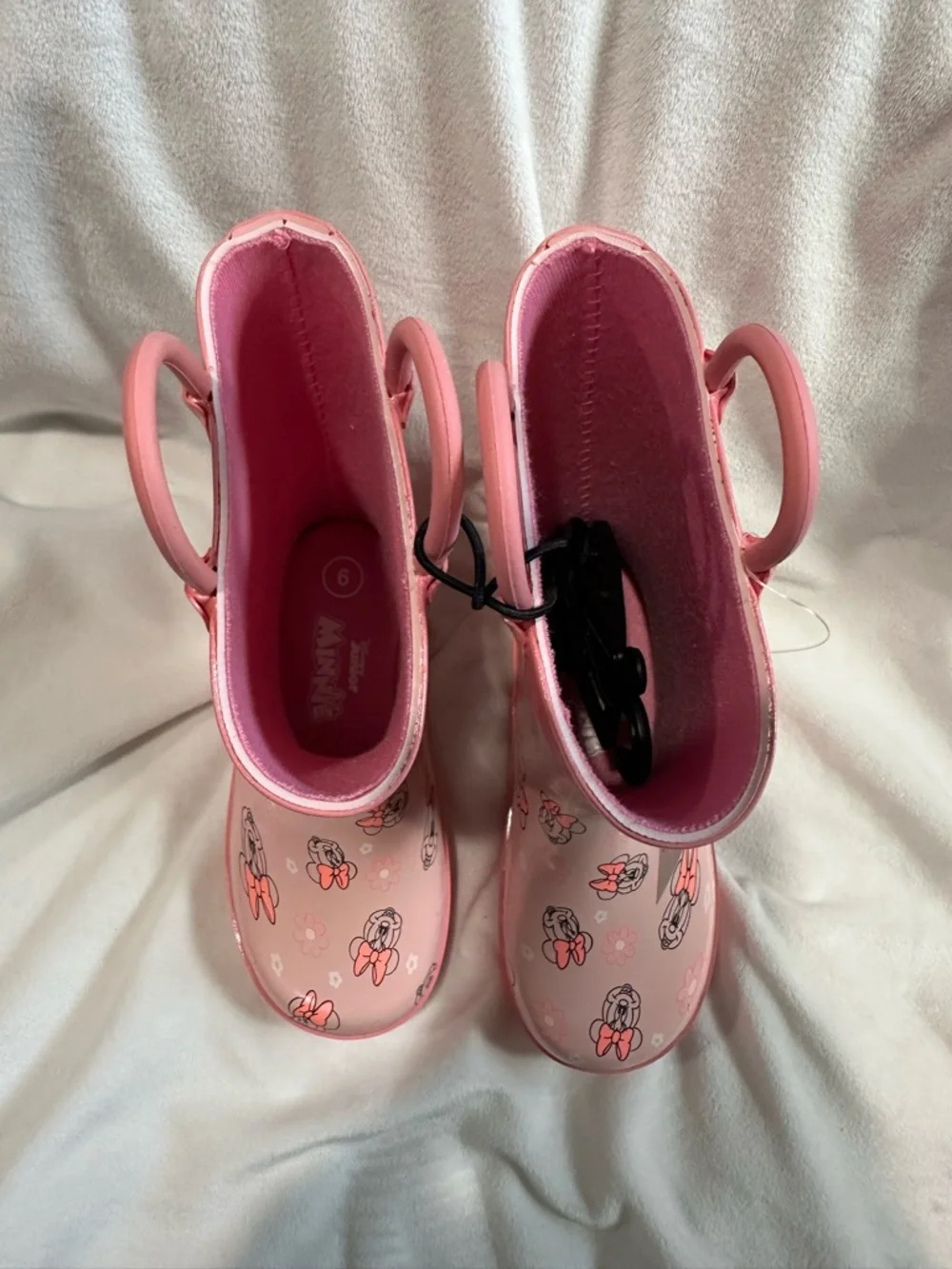 Disney Pink Minnie Mouse Rain Boots for Kids